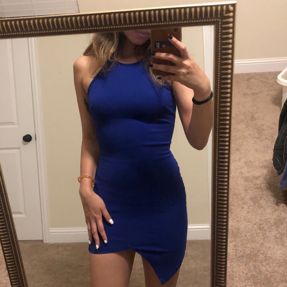 Navy blue dress